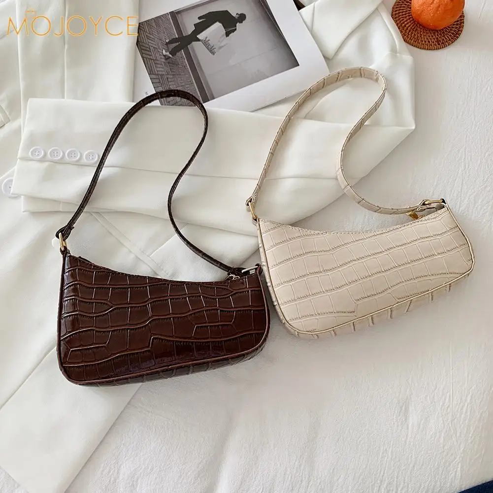 Women Shoulder Bags PU Leather Fashion Underarm Bag Tote Ladies Solid Designed Handbags for Shopping with Alligator Pattern
Women Shoulder Bags PU Leather Fashion Underarm Bag Tote Ladies Solid Designed Handbags for Shopping with Alligator Pattern