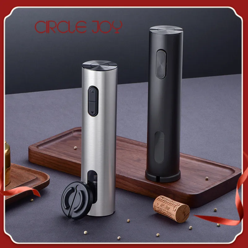 CIRCLE JOY Electric Wine Opener Rechargeable Automatic Corkscrew Wine Bottle Opener With USB Charging Cable Kitchen For Home
CIRCLE JOY Electric Wine Opener Rechargeable Automatic Corkscrew Wine Bottle Opener With USB Charging Cable Kitchen For Home