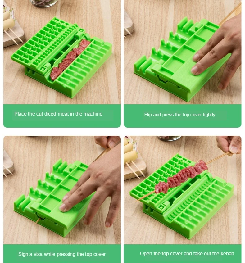 JOYLIVE 3 In 1 Multifunctional Wear Meat Artifact Quickly Artifact Shish Kebab Machine With BBQ Accessories 2020 Dropshipping
JOYLIVE 3 In 1 Multifunctional Wear Meat Artifact Quickly Artifact Shish Kebab Machine With BBQ Accessories 2020 Dropshipping