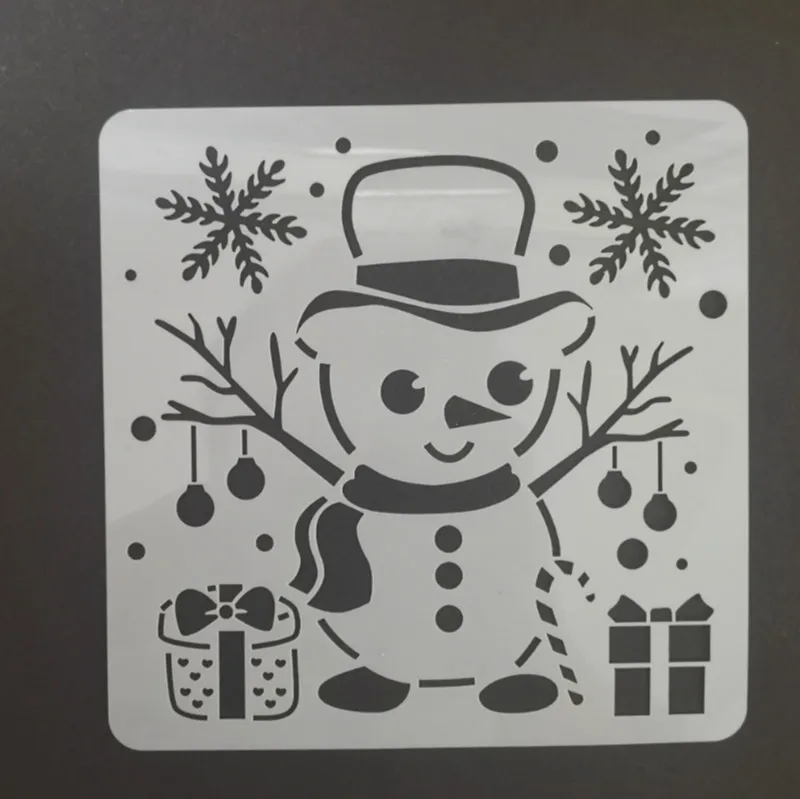 13*13 Snowman Layering Stencils for Diy scrapbook/photo album Decorative Embossing coloring,painting stencil,home decor
13*13 Snowman Layering Stencils for Diy scrapbook/photo album Decorative Embossing coloring,painting stencil,home decor