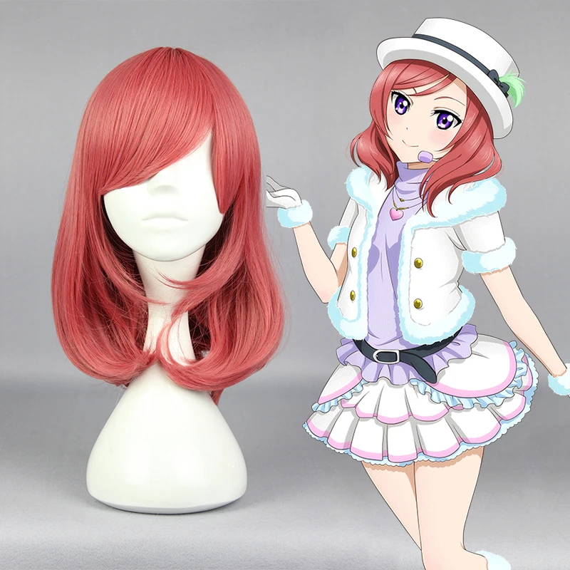 Anime Love Live School idol Project Cosplay Wig Maki Nishikino Cosplay Wigs Heat Resistant Synthetic Halloween Carnival Party
Anime Love Live School idol Project Cosplay Wig Maki Nishikino Cosplay Wigs Heat Resistant Synthetic Halloween Carnival Party