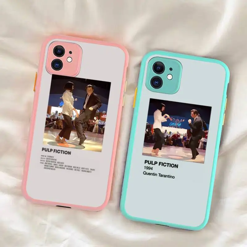 PULP FICTION MOVIE POSTER Phone Case for iPhone X XR XS 7 8 Plus 11 12 pro MAX Translucent Matte Shockproof Case
PULP FICTION MOVIE POSTER Phone Case for iPhone X XR XS 7 8 Plus 11 12 pro MAX Translucent Matte Shockproof Case