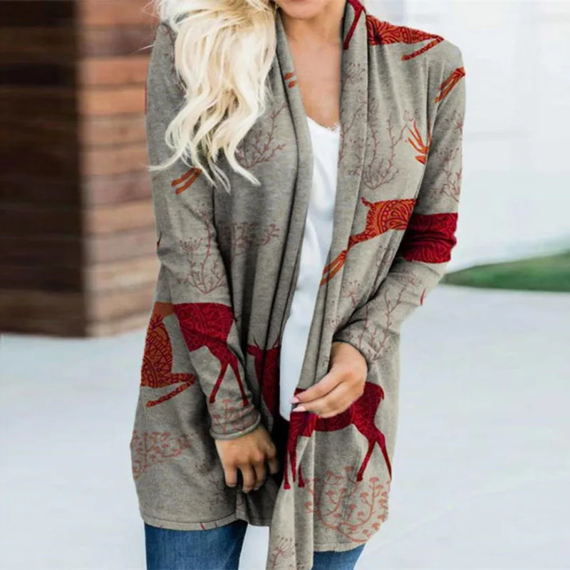 Women Blouse Snowman Jacket 2021 Ladies Long Sleeve Cardigans Sweater Spring Autumn Warm Vintage Christmas Blouse Outwear
Women Blouse Snowman Jacket 2021 Ladies Long Sleeve Cardigans Sweater Spring Autumn Warm Vintage Christmas Blouse Outwear