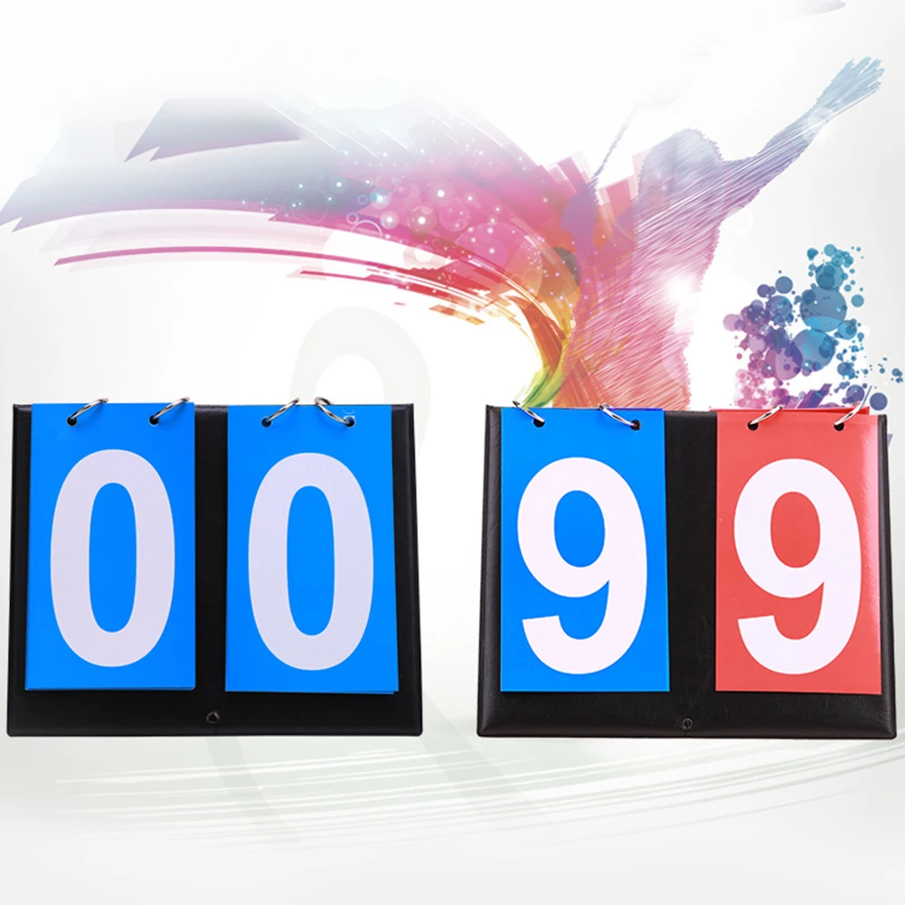 Scoreboard Basketball 2 Digit Counter Portable Flip Multi Sports Football Volleyball Badminton Table Tennis Manual Professional
Scoreboard Basketball 2 Digit Counter Portable Flip Multi Sports Football Volleyball Badminton Table Tennis Manual Professional