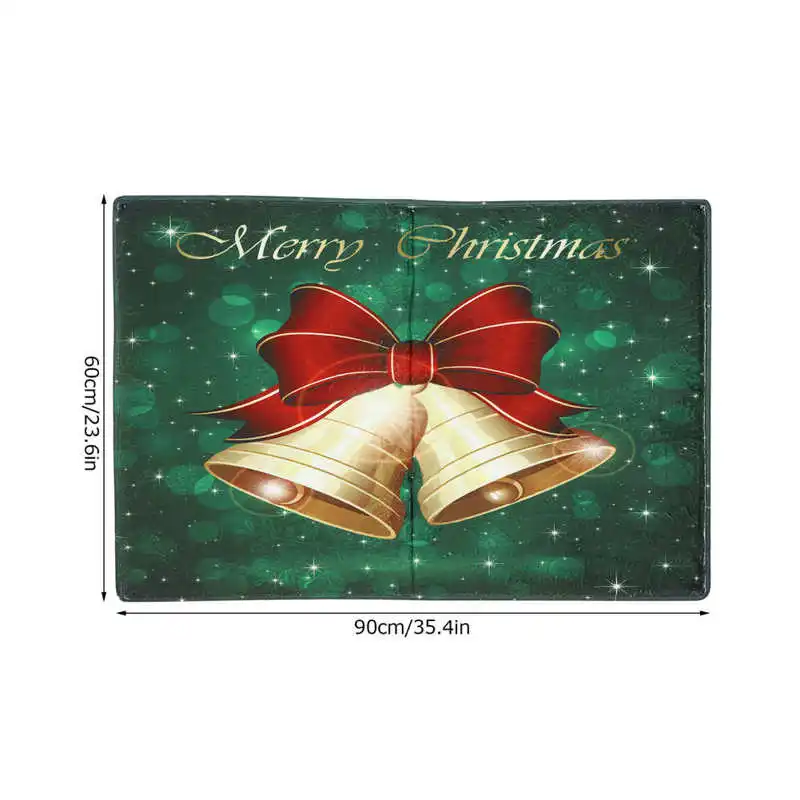 90x60cm Carpets Christmas Bell Pattern Mats Non-Slip Floor Rug Carpets for Kitchen Bathroom Decoration for Living Room
90x60cm Carpets Christmas Bell Pattern Mats Non-Slip Floor Rug Carpets for Kitchen Bathroom Decoration for Living Room