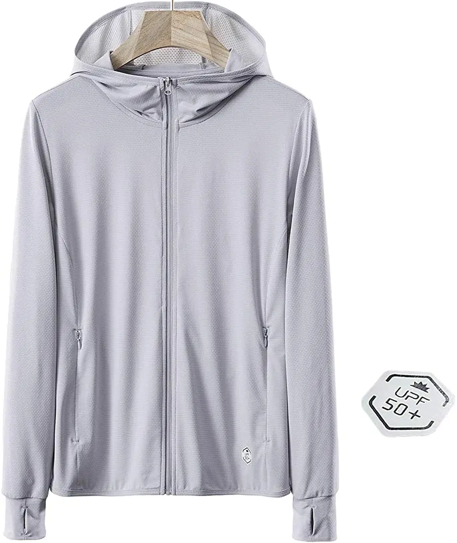 Female Coat, Solid Color Long Sleeve Hooded Tops Jacket with Zipper Pockets for Summer Fall, M/L/XL/XXL
Female Coat, Solid Color Long Sleeve Hooded Tops Jacket with Zipper Pockets for Summer Fall, M/L/XL/XXL