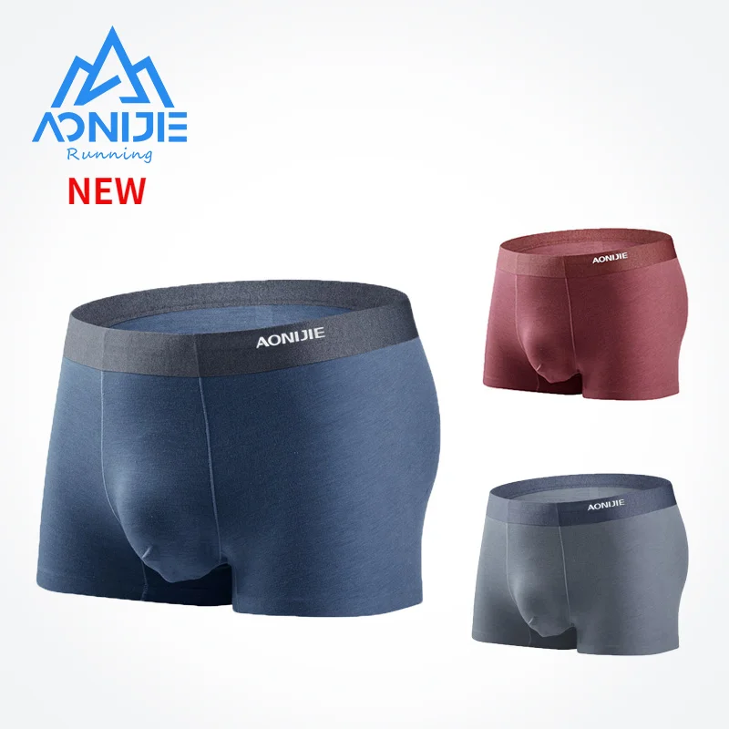 AONIJIE 3 Packs EF005 Quick Dry Men's Sport Performance Boxer Briefs Underwear Micro Modal Mulberry Silk With Metal Gift Box
AONIJIE 3 Packs EF005 Quick Dry Men's Sport Performance Boxer Briefs Underwear Micro Modal Mulberry Silk With Metal Gift Box