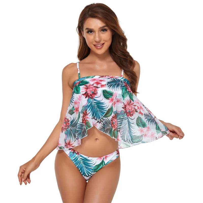 Three-piece Bikini Set Floral Print Women Swimwear 2021 Female Sexy Beachwear Low-rise Swimsuit Ladies Beach Bathing Suit
Three-piece Bikini Set Floral Print Women Swimwear 2021 Female Sexy Beachwear Low-rise Swimsuit Ladies Beach Bathing Suit