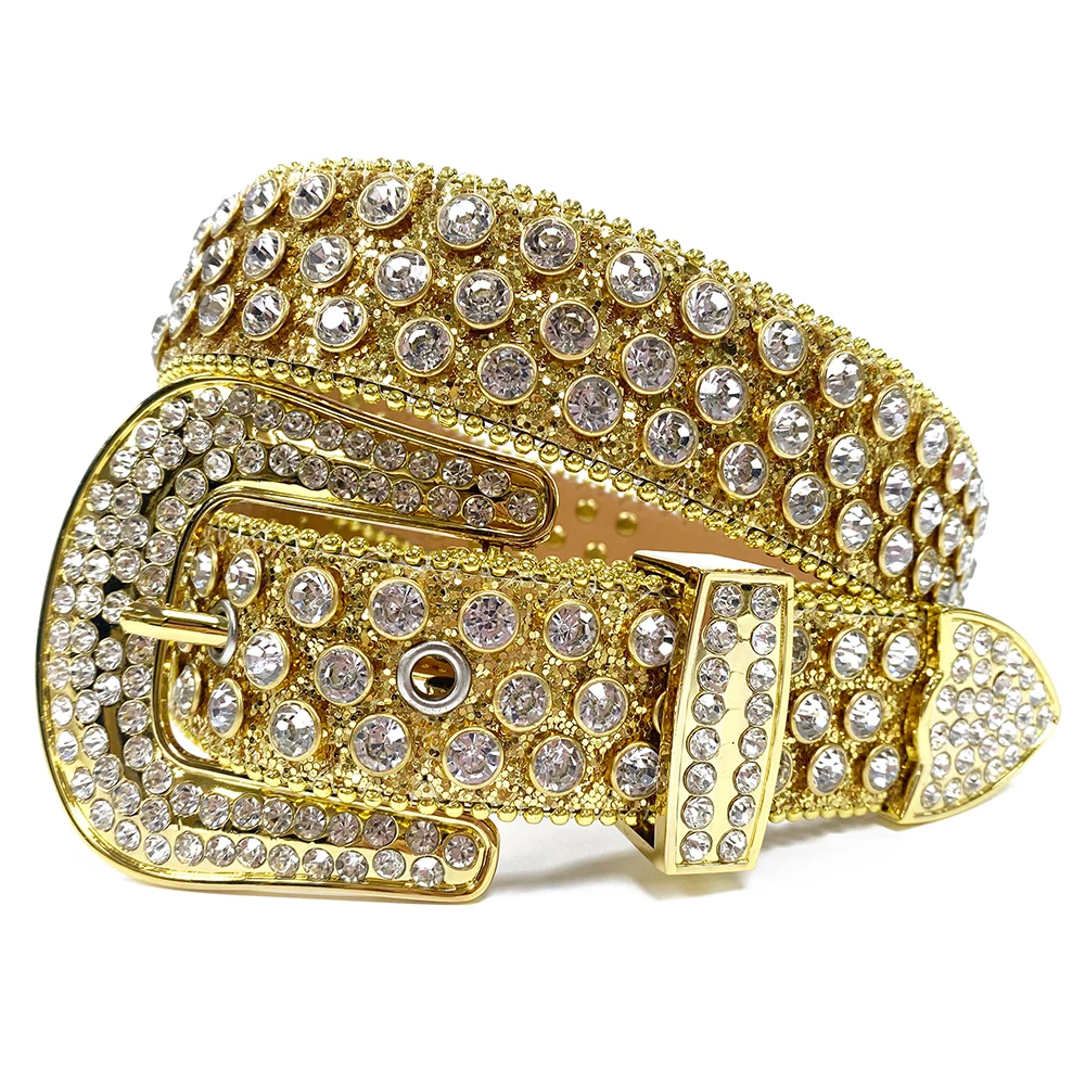 2021 New Bling Diamond Rhinestone Belt Luxury Designer Western Cowboy Studded Leather Belt For Women Men With Jeans Gift Female
2021 New Bling Diamond Rhinestone Belt Luxury Designer Western Cowboy Studded Leather Belt For Women Men With Jeans Gift Female