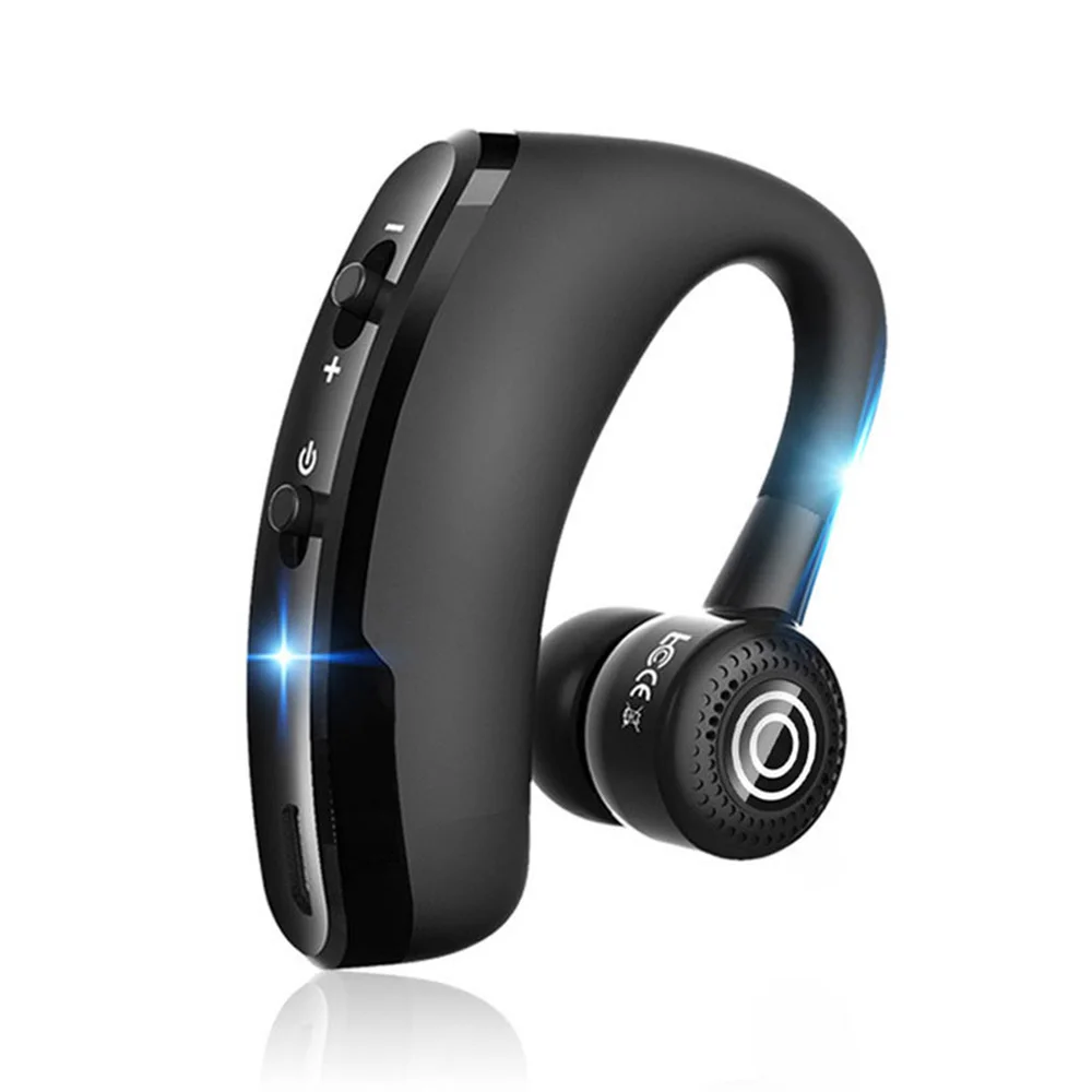 V9 Handsfree Wireless Bluetooth Earphones Voice Control Business Headset with Mic for Driver Noise Cancelling | Электроника