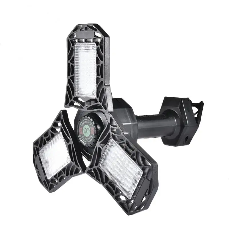 Portable 360 Triple Glow Deformable Garage Light Premium 6000 Lumens LED Light 60W Garage Lighting For GarageWorkshop
Portable 360 Triple Glow Deformable Garage Light Premium 6000 Lumens LED Light 60W Garage Lighting For GarageWorkshop
