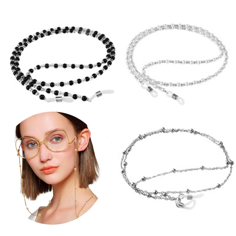 4pcs/set Sunglasses Chains Mask Lanyard Chains For Women Men, Acrylic Pearl Crystal Eyeglasses Neck Strap Chains
4pcs/set Sunglasses Chains Mask Lanyard Chains For Women Men, Acrylic Pearl Crystal Eyeglasses Neck Strap Chains