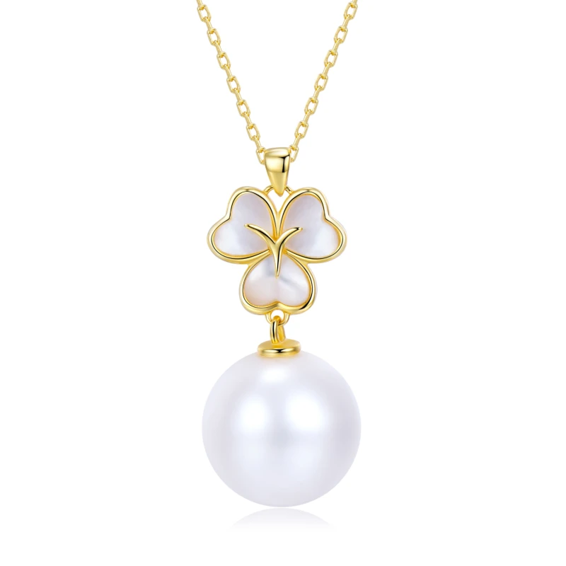 Mikiwuu New Fashion 925 Sterling Silver Pearl Necklace Love Heart Flower with Gold-plated Pendant for Women Jewelry Girl Gift
Mikiwuu New Fashion 925 Sterling Silver Pearl Necklace Love Heart Flower with Gold-plated Pendant for Women Jewelry Girl Gift