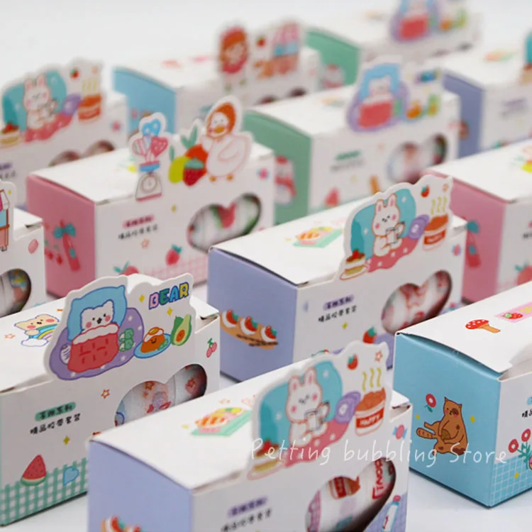 Pocket sticker tape DIY tearable cartoon pink bear and paper glitter tape sticker set 5pcs
Pocket sticker tape DIY tearable cartoon pink bear and paper glitter tape sticker set 5pcs