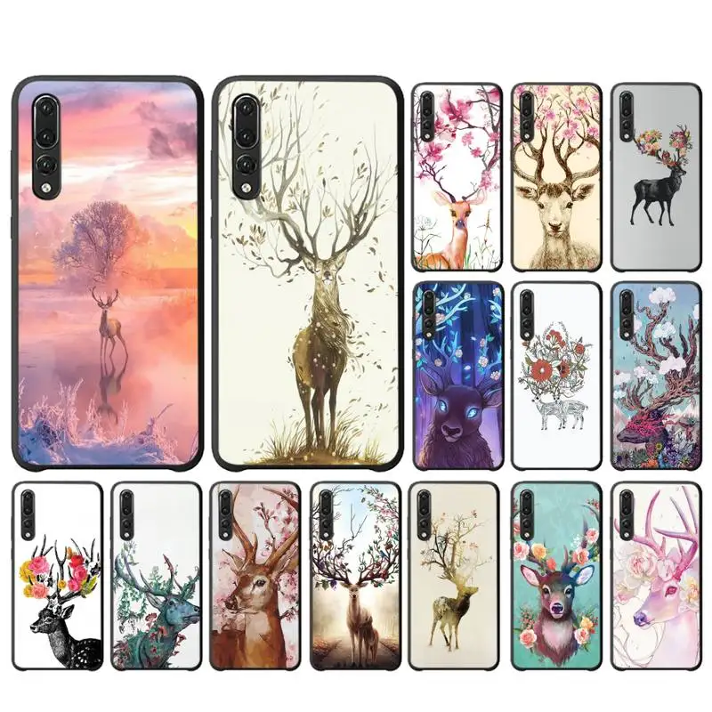 TOPLBPCS Deer flowers painting Phone Case For Huawei Y6 2018 Y7prime2019 funda Case for Y8p Y9 2019 Capa
TOPLBPCS Deer flowers painting Phone Case For Huawei Y6 2018 Y7prime2019 funda Case for Y8p Y9 2019 Capa