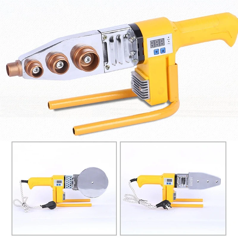 1000W Pipe Welding Machine Heating Tool Heads Set For PPR PPV Plastic Tube Welding Hot Melt Machine Temperature Control
1000W Pipe Welding Machine Heating Tool Heads Set For PPR PPV Plastic Tube Welding Hot Melt Machine Temperature Control