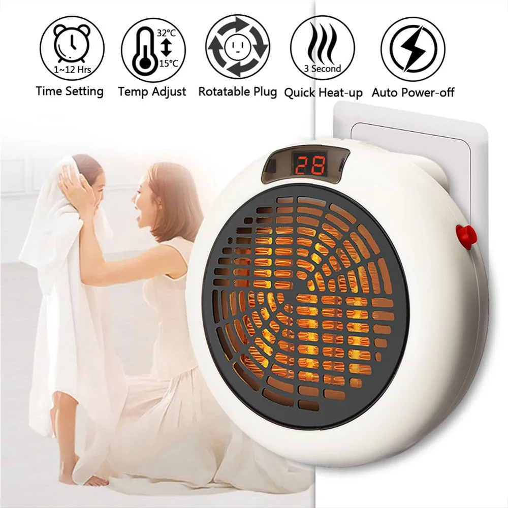 600w Mini Portable Electric Heater Desktop Heating Warm Air Fan Home Office Wall Handy Air Heater Bathroom Radiator Warmer Fan
600w Mini Portable Electric Heater Desktop Heating Warm Air Fan Home Office Wall Handy Air Heater Bathroom Radiator Warmer Fan