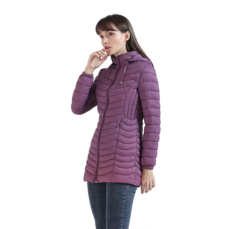SANTELON 2021 Women Long Padded Jacket With Hood Lady Winter Coat Female Warm Ultralight Parka Clothing For Chile S20008
SANTELON 2021 Women Long Padded Jacket With Hood Lady Winter Coat Female Warm Ultralight Parka Clothing For Chile S20008