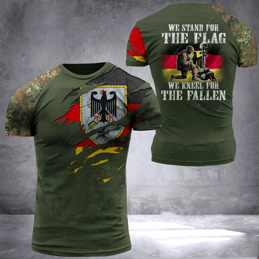 Новинка лета 2021 Мужская армейская модель немецкий военный полевой Топ 3D рубашка