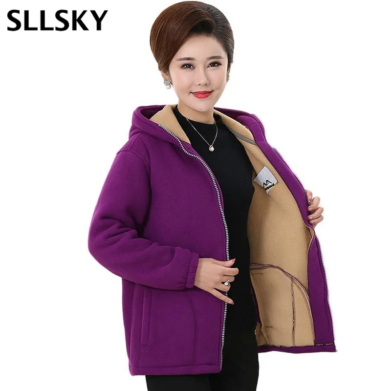 sllsky New Plus Size 5XL Winter Thick Fleece Jackets 2020 Slim Hooded Women Jacket Plush Liner Warm Casual Short Outwear Coat
sllsky New Plus Size 5XL Winter Thick Fleece Jackets 2020 Slim Hooded Women Jacket Plush Liner Warm Casual Short Outwear Coat