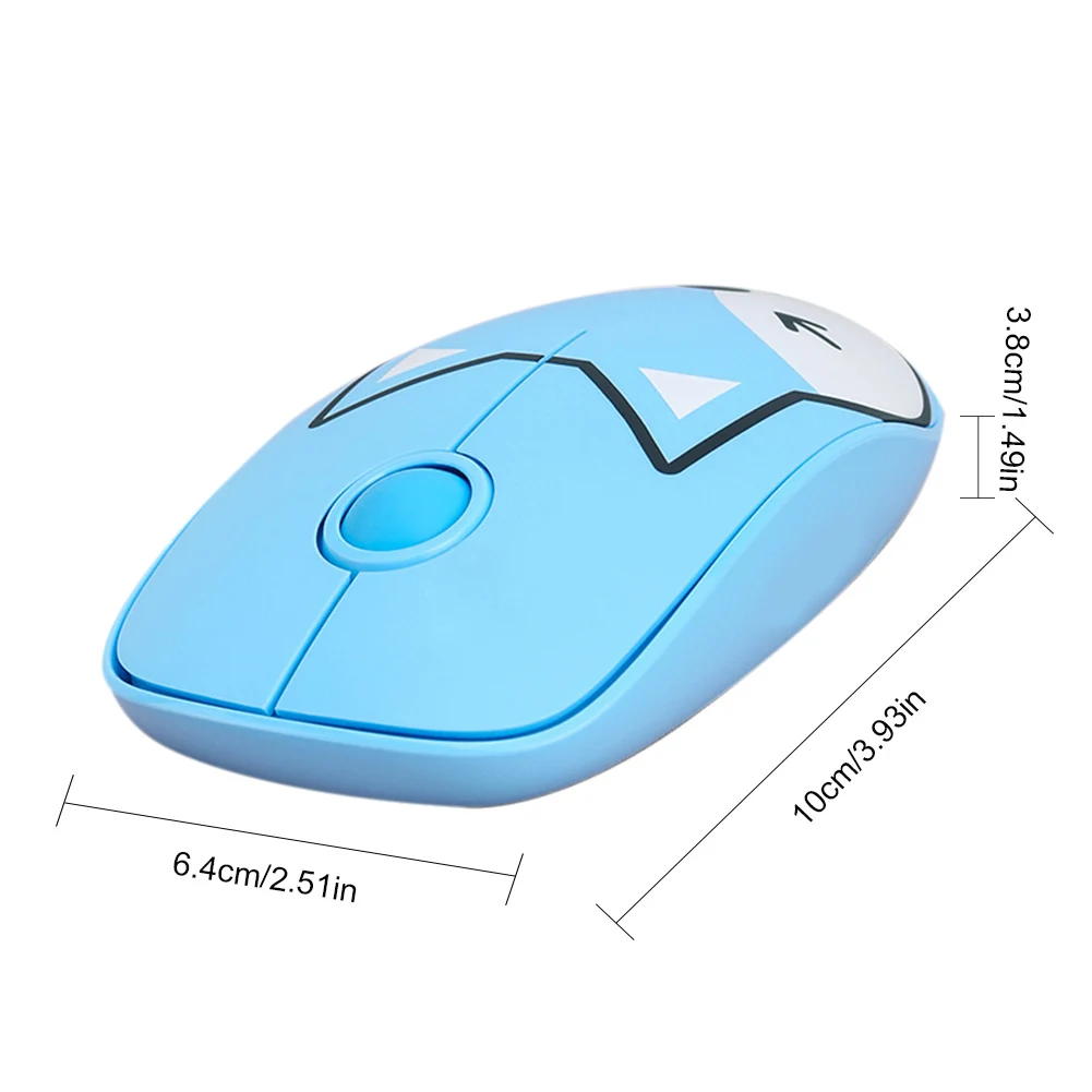 2.4G Wireless Mouse Optical Cute Patterns Silent and Portable Mouse Silent Ergonomic Gaming Mouse For Laptop PC with Mouse Pad
2.4G Wireless Mouse Optical Cute Patterns Silent and Portable Mouse Silent Ergonomic Gaming Mouse For Laptop PC with Mouse Pad