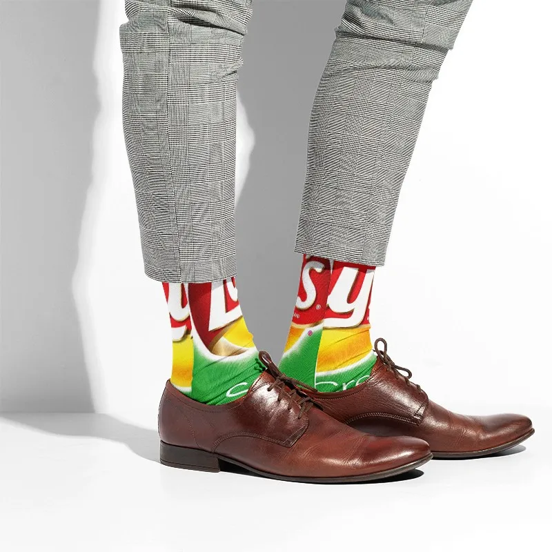 Sports Potato Chips Long Socks Unisex Casual Funny Harajuku Thigh Women Socks Cycling Running Comfortable Men Basketball Socks
Sports Potato Chips Long Socks Unisex Casual Funny Harajuku Thigh Women Socks Cycling Running Comfortable Men Basketball Socks