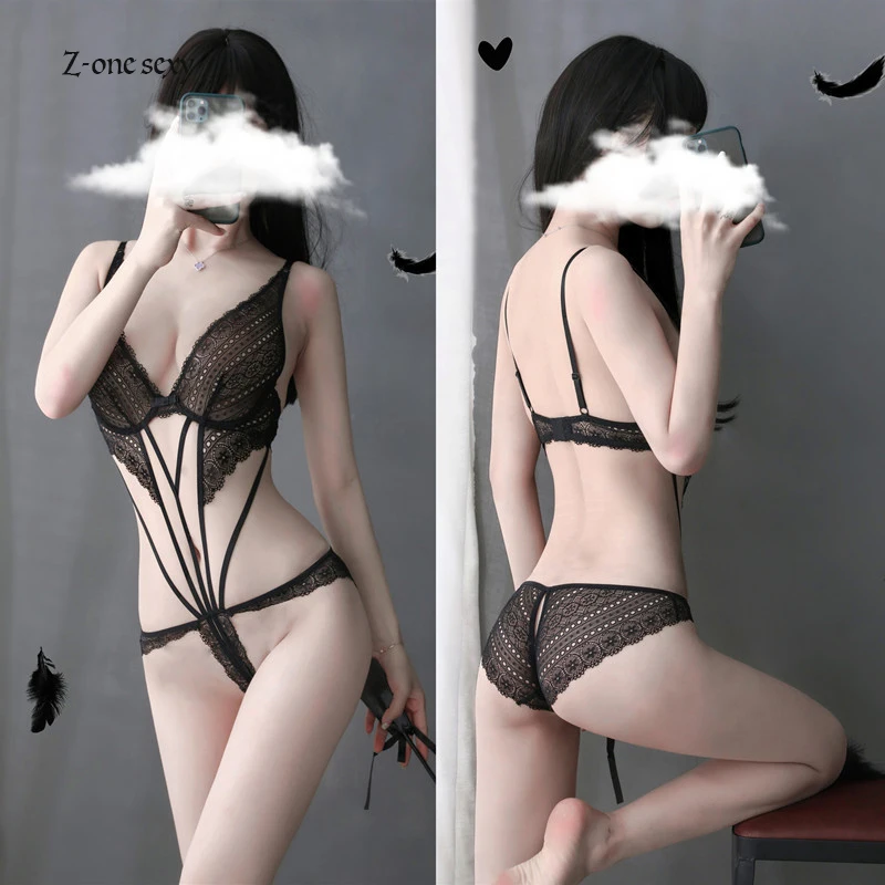 2021 new women's underwear perspective lace pajamas bodysuit women Backless sexy lingerie erotic lingerie
2021 new women's underwear perspective lace pajamas bodysuit women Backless sexy lingerie erotic lingerie