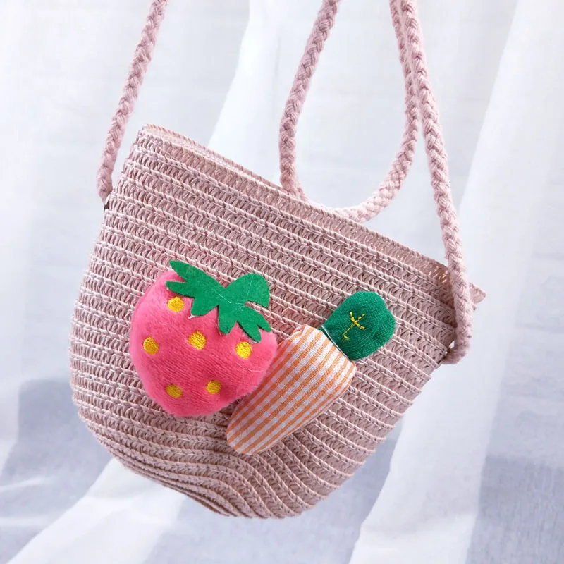 New Children's Straw Woven Spring and Summer Girls Messenger Bag Princess Korean Version of Cute Baby Girl Coin Purse
New Children's Straw Woven Spring and Summer Girls Messenger Bag Princess Korean Version of Cute Baby Girl Coin Purse