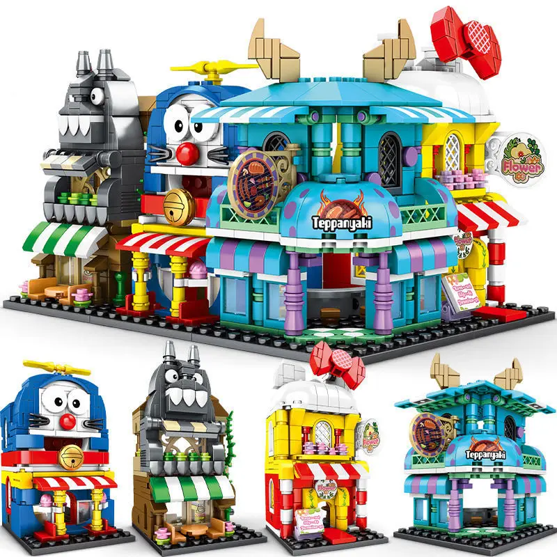 Мини-город Stree вид фильм серия мультфильм строительные блоки замок Модель Кирпичи игрушки для детей 
Мини-город Stree вид фильм серия мультфильм строительные блоки замок Модель Кирпичи игрушки для детей