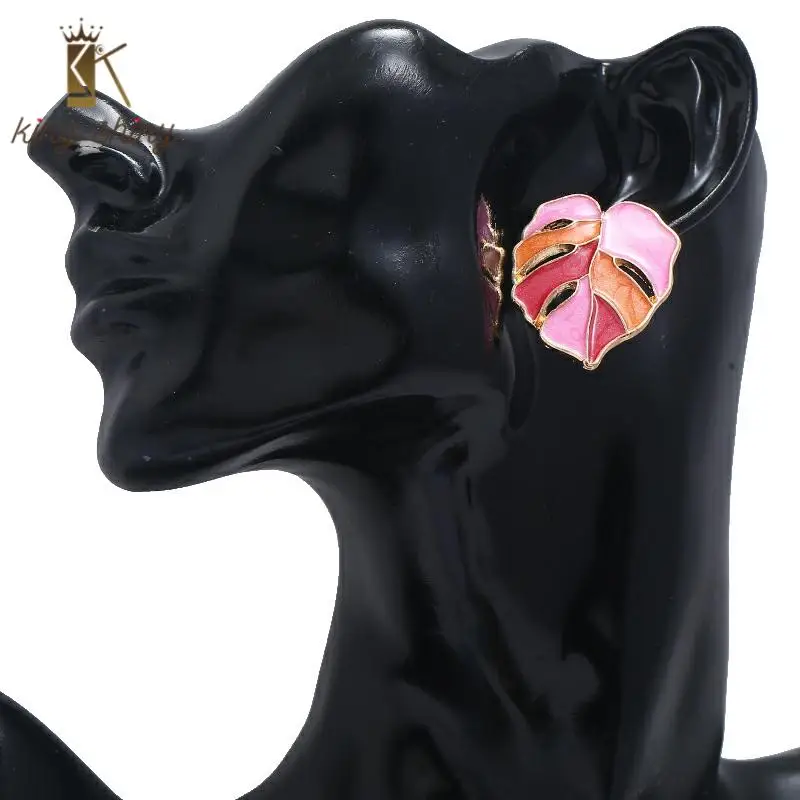 Za Brand Elegant Leaf Shaped Stud Earrings for Woman Vintage Multi Color Dropping Oil Statement Earrings Woman Party Ear Jewelry
Za Brand Elegant Leaf Shaped Stud Earrings for Woman Vintage Multi Color Dropping Oil Statement Earrings Woman Party Ear Jewelry