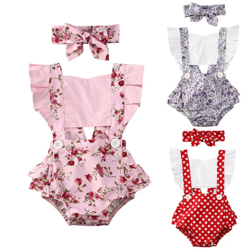 0-24M Newborn Baby Summer Clothing Infant Baby Girl Romper Ruffled Hollow Out Jumpsuits Sleeveless Polka Dot Sunsuit
0-24M Newborn Baby Summer Clothing Infant Baby Girl Romper Ruffled Hollow Out Jumpsuits Sleeveless Polka Dot Sunsuit