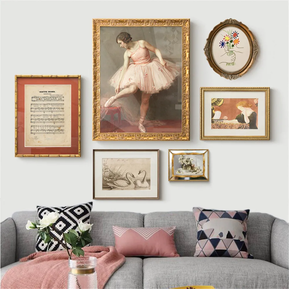 Vintage Ballet Girl Wall Art Poster Swan Canvas Painting Quotes Flower Art Prints Abstract Wall Picture Modern Living Room Decor
Vintage Ballet Girl Wall Art Poster Swan Canvas Painting Quotes Flower Art Prints Abstract Wall Picture Modern Living Room Decor