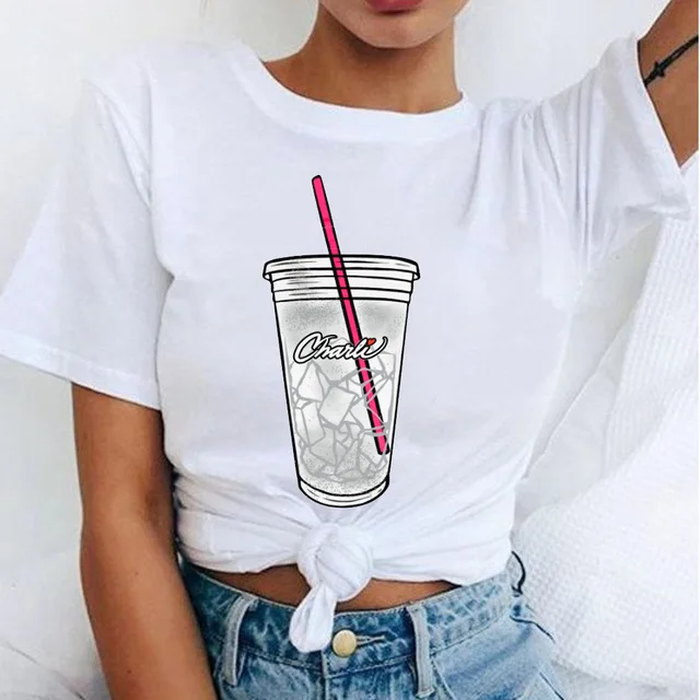 Women T shirt Charli D'Amelio Print Graphic Tees 90s Kawaii Female Tshirt Summer O-neck Hipster Funny T-shirts Camisetas Mujer
Women T shirt Charli D'Amelio Print Graphic Tees 90s Kawaii Female Tshirt Summer O-neck Hipster Funny T-shirts Camisetas Mujer