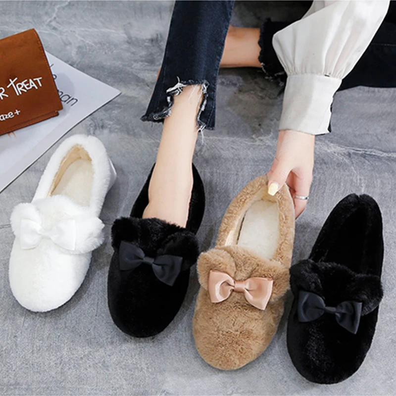 Casual Woman Shoe Female Footwear Round Toe Autumn Bow-Knot Loafers Fur Elegant Dress Fall Butterfly Winter New Moccasin Lace-Up
Casual Woman Shoe Female Footwear Round Toe Autumn Bow-Knot Loafers Fur Elegant Dress Fall Butterfly Winter New Moccasin Lace-Up