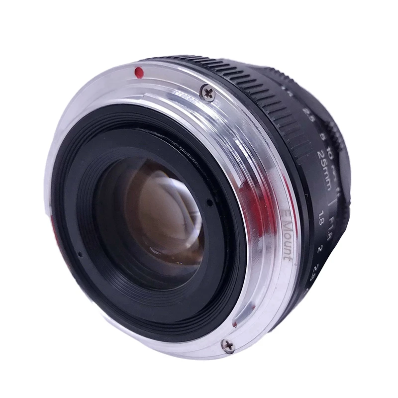 Объектив NEWYI 25 мм F/1,8 с ручной фокусировкой, для Panasonic, для камеры Olympus Micro-type M4/3
Объектив NEWYI 25 мм F/1,8 с ручной фокусировкой, для Panasonic, для камеры Olympus Micro-type M4/3