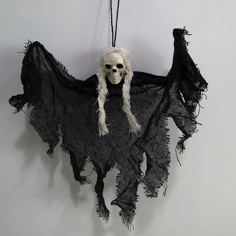 35*30cm Halloween Hanging Skull Head Ghost Haunted House Escape Horror Props Ornament Halloween Party Decorations Terror Scary
35*30cm Halloween Hanging Skull Head Ghost Haunted House Escape Horror Props Ornament Halloween Party Decorations Terror Scary