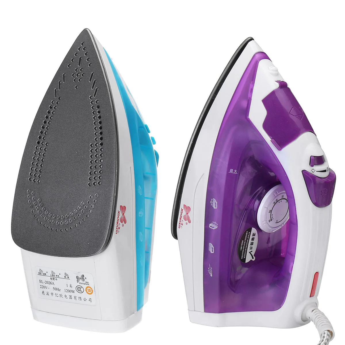 

150ML 220V Electric Garment Iron Adjustable Handheld Steam Irons Clothing Laundry Appliance Portable Ironing Machine 1600W