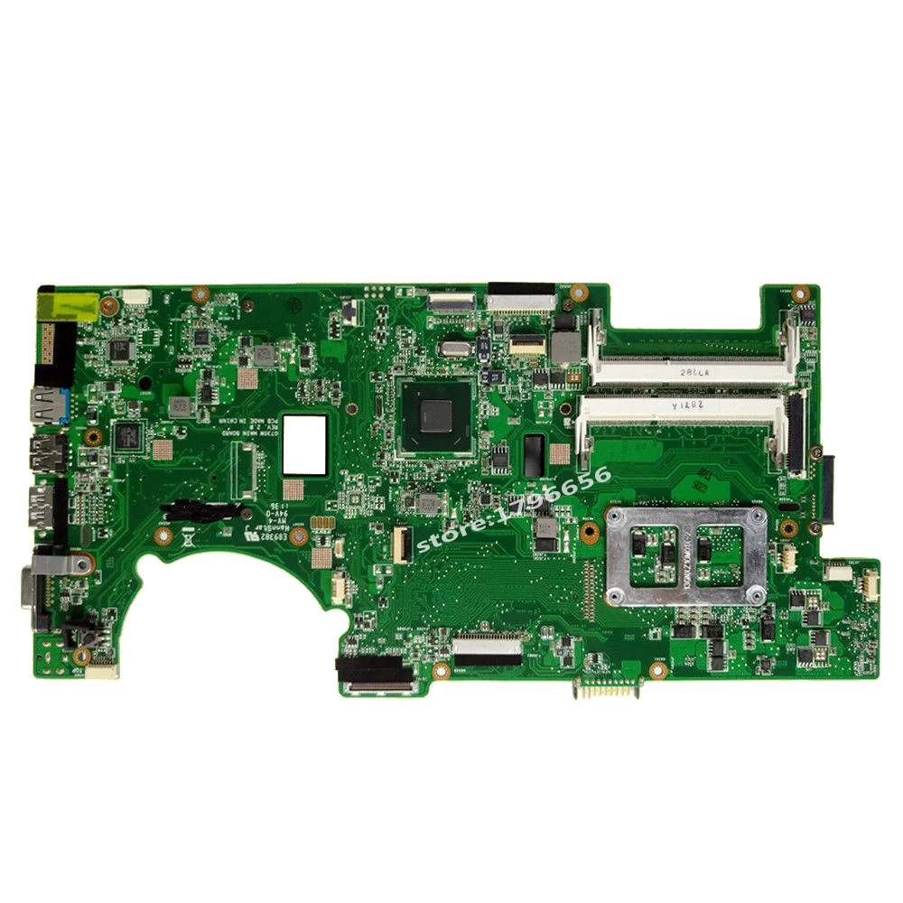 G73SW Laptop motherboard DDR3 2D for ASUS G73S G73SW Test mainboard G73SW motherboard test 100% ok
G73SW Laptop motherboard DDR3 2D for ASUS G73S G73SW Test mainboard G73SW motherboard test 100% ok