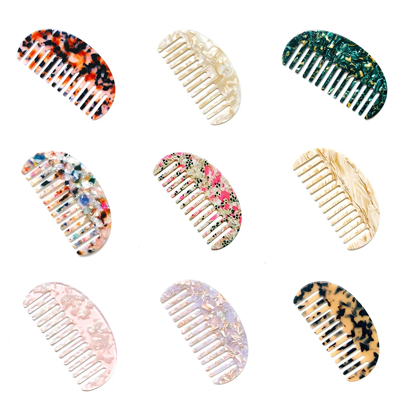 1pc Fashion Acetate Anti-Static Massage Colorful Comb Hair Brush Hair Styling Tool
1pc Fashion Acetate Anti-Static Massage Colorful Comb Hair Brush Hair Styling Tool