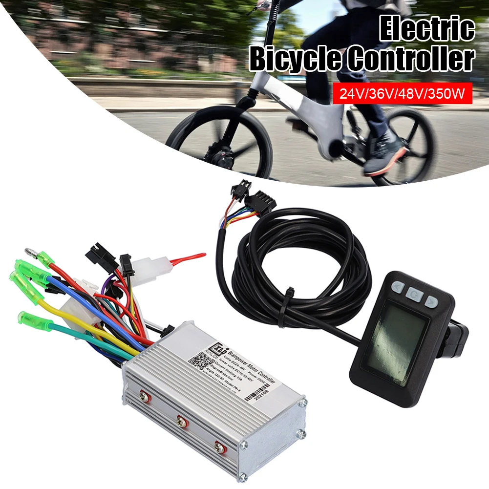 24V/36V/48V 350W Brushless Controller Kit with LCD Meter for Electric Bicycle E-Bike Electric Scooter Accessorie Easy to Install
24V/36V/48V 350W Brushless Controller Kit with LCD Meter for Electric Bicycle E-Bike Electric Scooter Accessorie Easy to Install