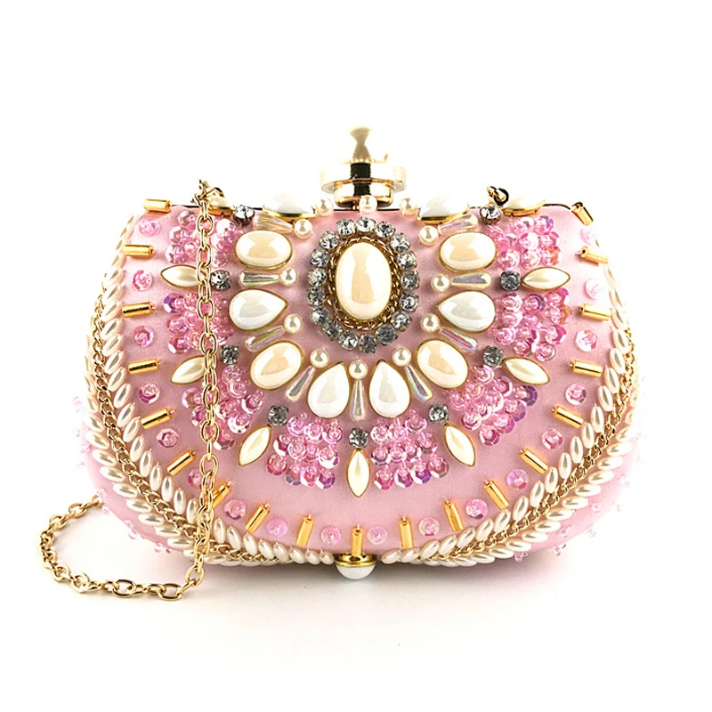 SEKUSA Clutch Purse Bag Women Round Clutch Evening Bag Crystal Diamond Wedding Purse Handbag Exquisite Chain Shoulder Bag
SEKUSA Clutch Purse Bag Women Round Clutch Evening Bag Crystal Diamond Wedding Purse Handbag Exquisite Chain Shoulder Bag