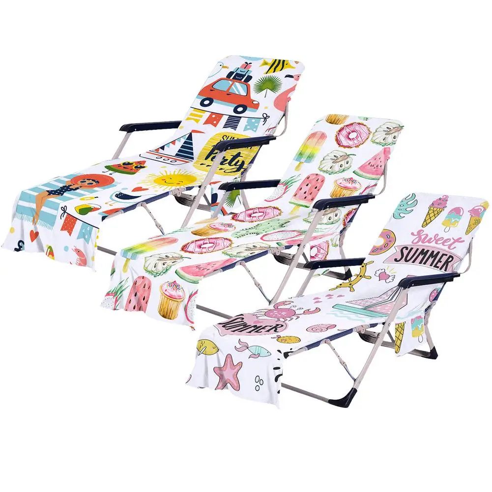 Floral Cartoon Print Chaise Lounge Chair Cover Microfiber Beach Bath Towel With Side Pockets For Patio Sun Lounger
Floral Cartoon Print Chaise Lounge Chair Cover Microfiber Beach Bath Towel With Side Pockets For Patio Sun Lounger