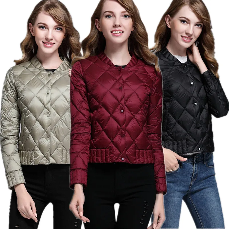 Winter Women Ultra Light Down Coats Warm White Duck Down Lightweight Parkas Outwear Female Thin Slim Short Jacket Top Size S-3XL
Winter Women Ultra Light Down Coats Warm White Duck Down Lightweight Parkas Outwear Female Thin Slim Short Jacket Top Size S-3XL