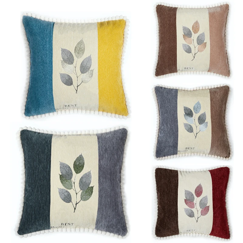 Jacquard Chenille Throw Pillow Cover Cushion Case for Sofa Bed Home ,Leaf Cushion Cover Decorative PillowCase 45*45 cm
Jacquard Chenille Throw Pillow Cover Cushion Case for Sofa Bed Home ,Leaf Cushion Cover Decorative PillowCase 45*45 cm