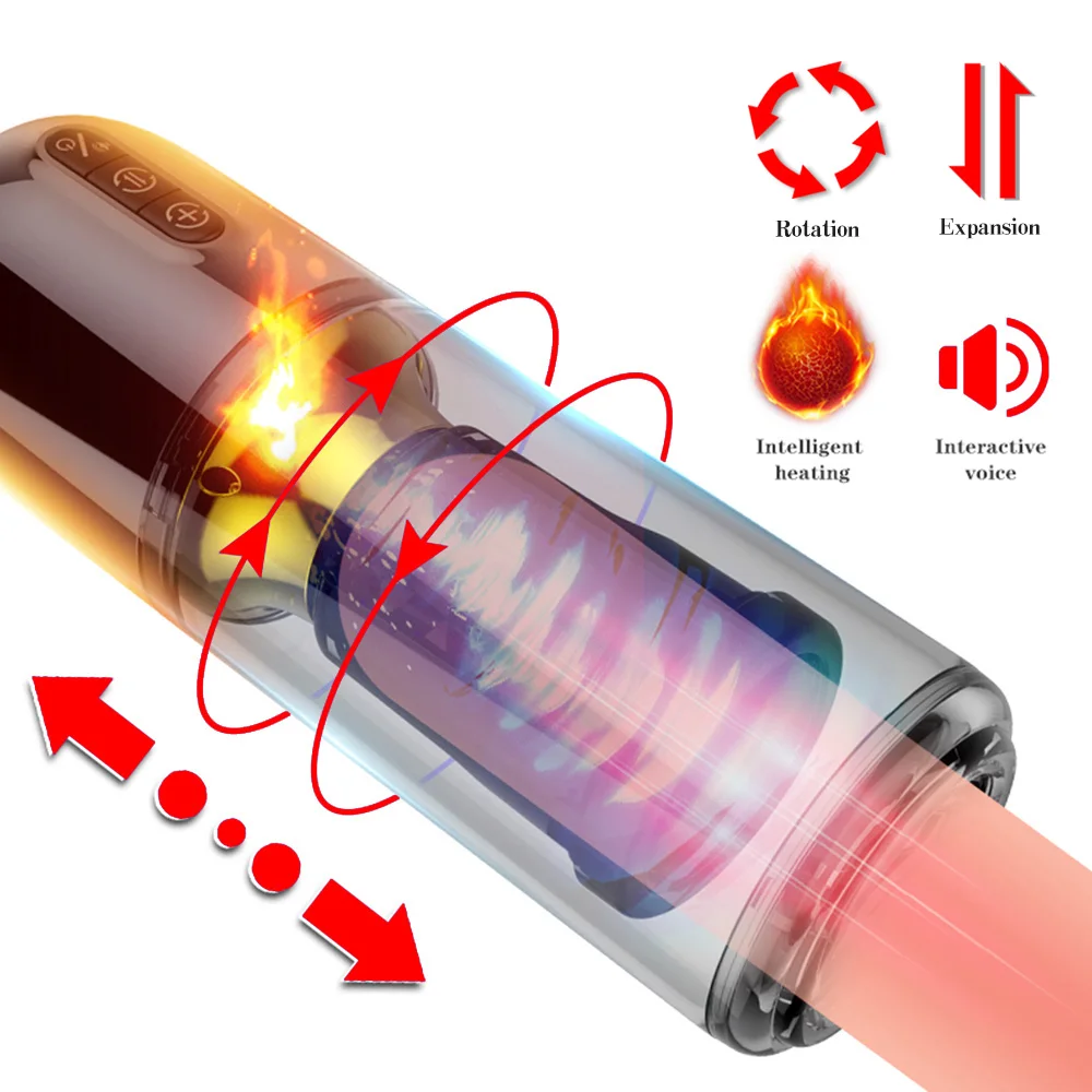 Автоматический Телескопический Мужской Мастурбатор
