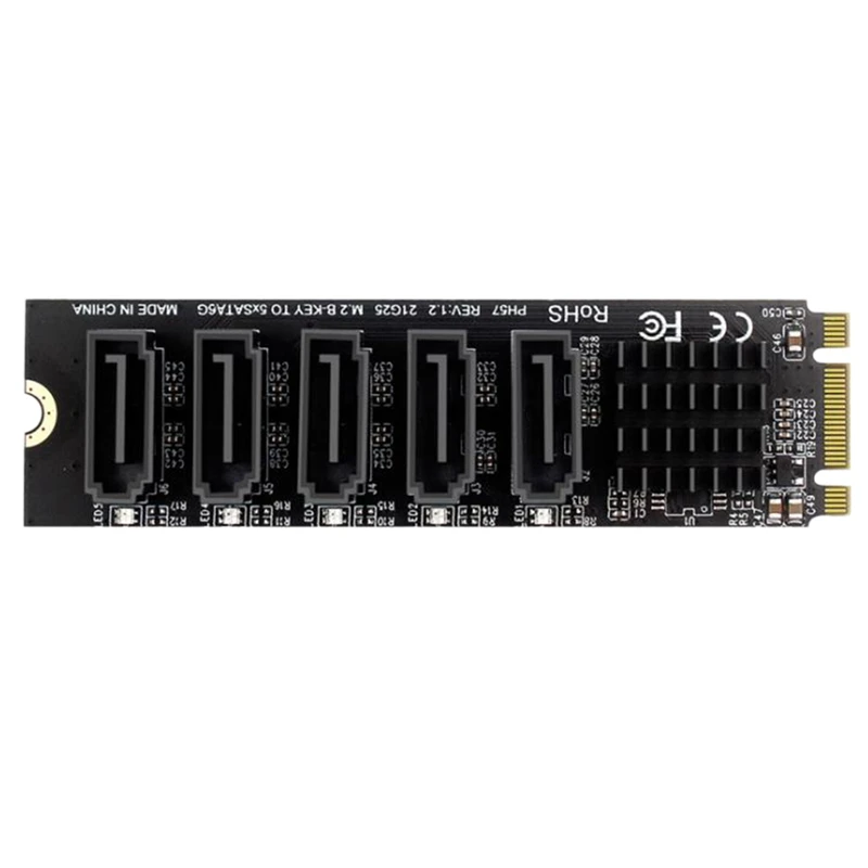 Плата расширения M.2 NGFF B-Key SATA Change, 5 портов, 6 Гбит/с, плата расширения JMB585, чипсет
Плата расширения M.2 NGFF B-Key SATA Change, 5 портов, 6 Гбит/с, плата расширения JMB585, чипсет