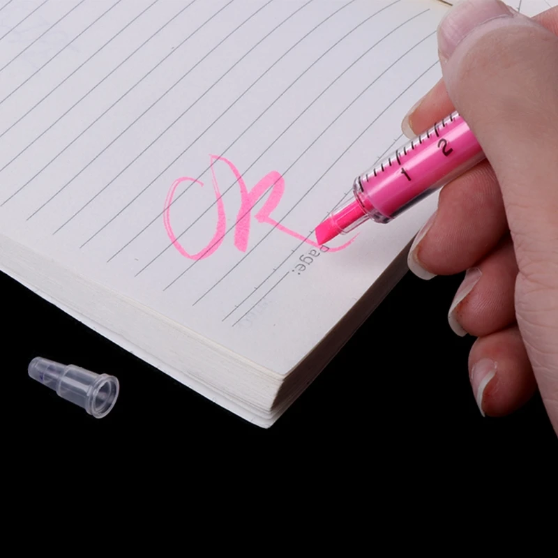 6PCS Cute Kawaii Novelty Nurse Needle Syringe Shaped Highlighter Marker Marker Pen Stationery School Supplies
6PCS Cute Kawaii Novelty Nurse Needle Syringe Shaped Highlighter Marker Marker Pen Stationery School Supplies