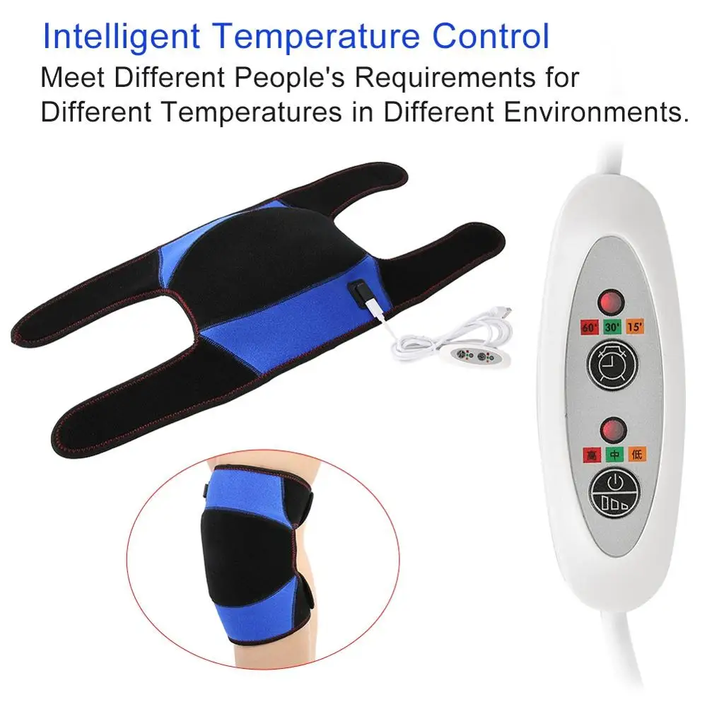 Graphene Heating Knee Belt Far Infrared Knee Massage Pad Pain Relive Health Care Warm Knee Protector Brace Supports for Old Man
Graphene Heating Knee Belt Far Infrared Knee Massage Pad Pain Relive Health Care Warm Knee Protector Brace Supports for Old Man