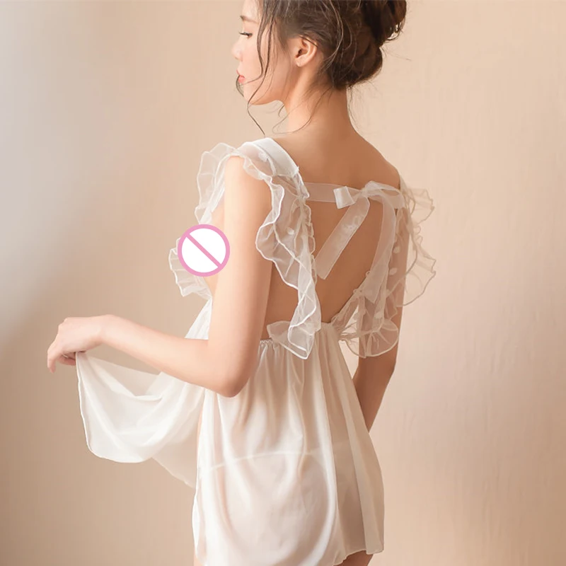 Women Sexy Lingerie Babydoll Porno Dress Erotic Costumes Sexy Underwear Nightgown 
Women Sexy Lingerie Babydoll Porno Dress Erotic Costumes Sexy Underwear Nightgown