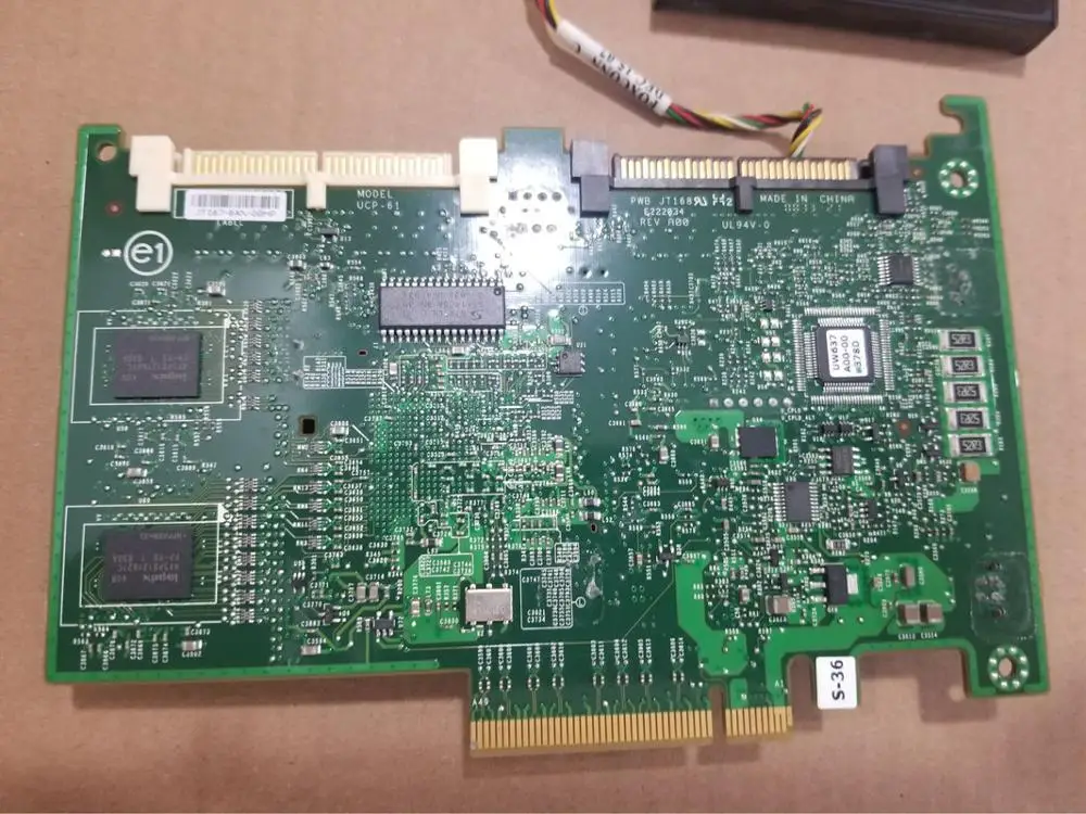 Pulled 0T954J WY335 YW946 PERC /6I PCI-E RAID Card with Battery for R610 R710 R810 R910 R510 T610 T710
Pulled 0T954J WY335 YW946 PERC /6I PCI-E RAID Card with Battery for R610 R710 R810 R910 R510 T610 T710